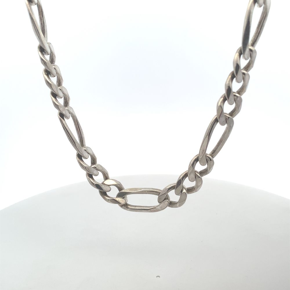 Aiden Figaro 925 Sterling Silver Chain Necklace | SilverWorks