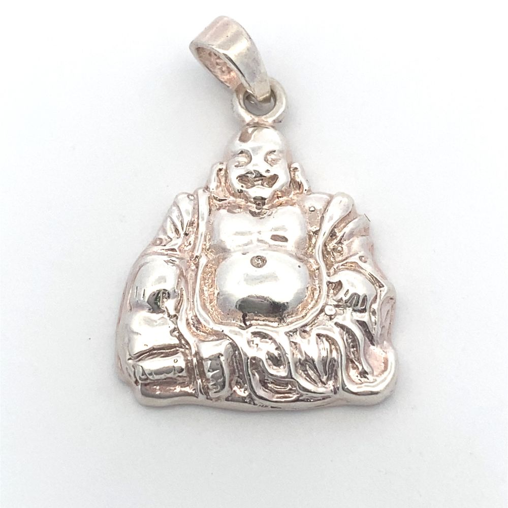 Buddha 925 Sterling Silver Pendant | SilverWorks