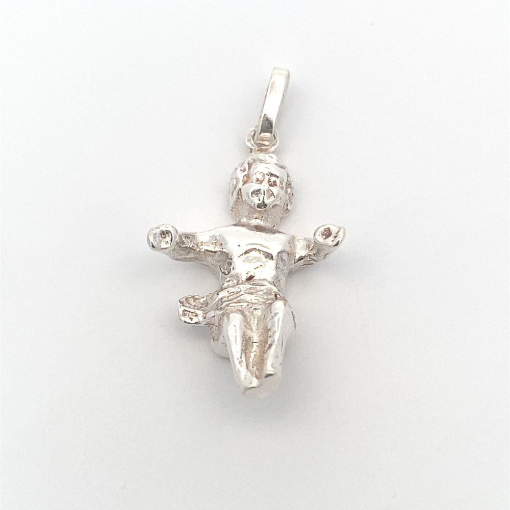 Sto. Niño 925 Sterling Silver Pendant | SilverWorks