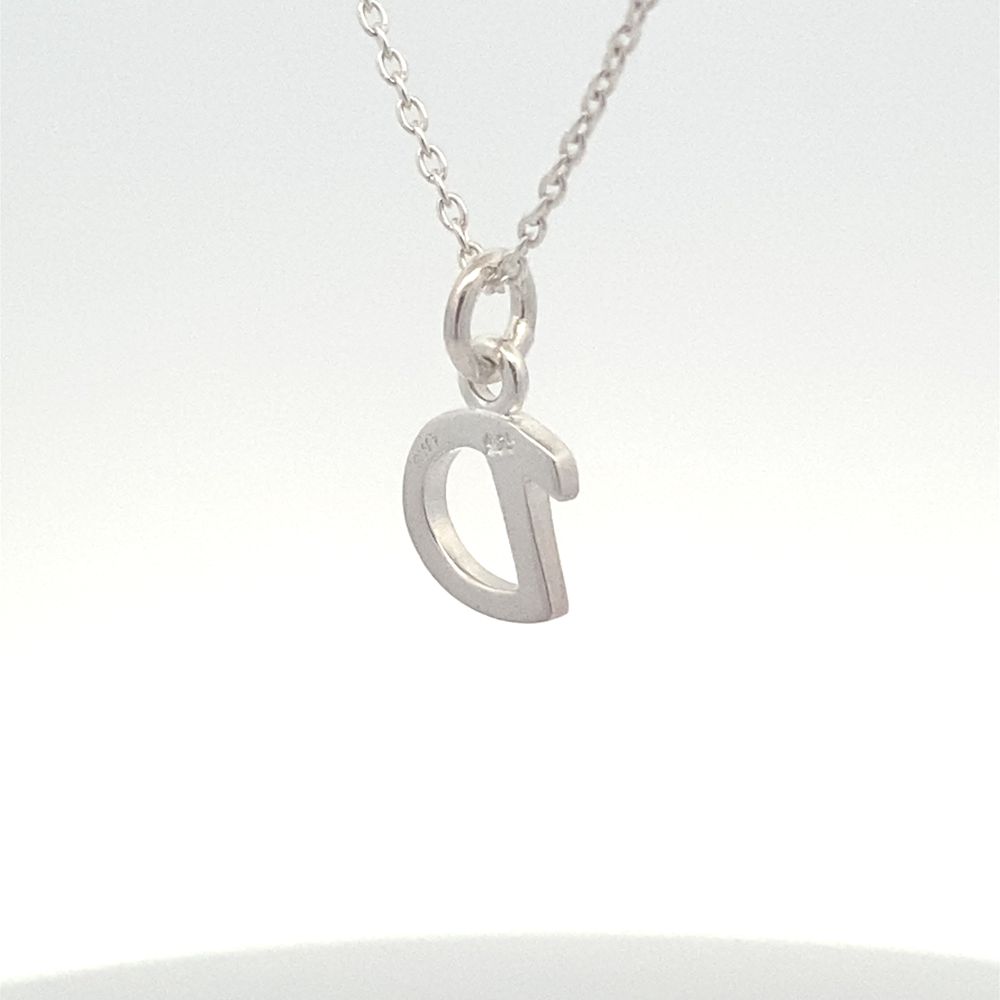 
                      
                        Monotype Personalized Initial Letter D Necklace | SilverWorks
                      
                    