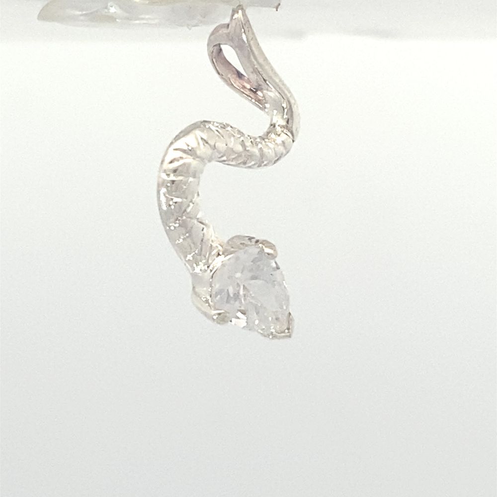 Draco Snake 925 Sterling Silver Pendant | SilverWorks