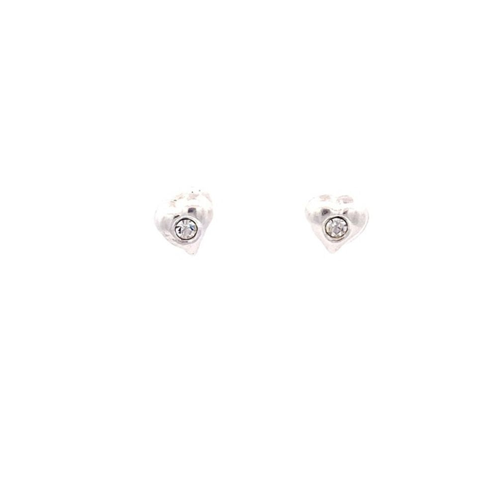 
                      
                        Irene Heart 925 Sterling Silver Stud Earrings | SilverWorks
                      
                    