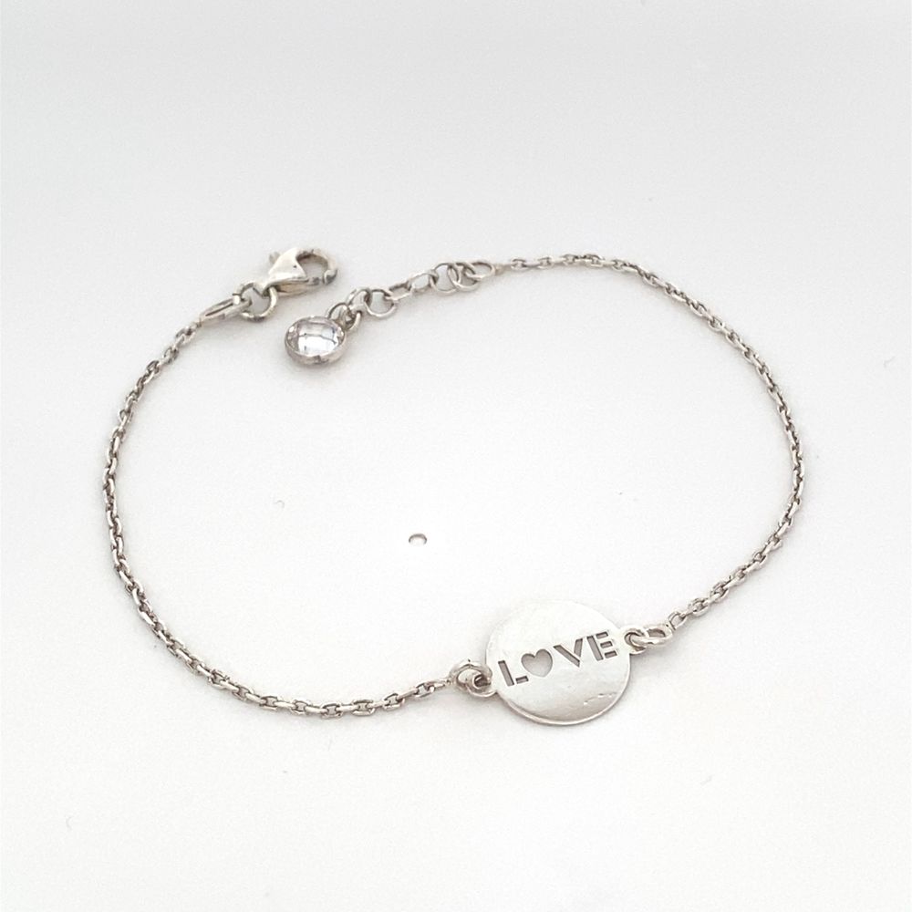 
                      
                        Bracelet with Love Charms
                      
                    