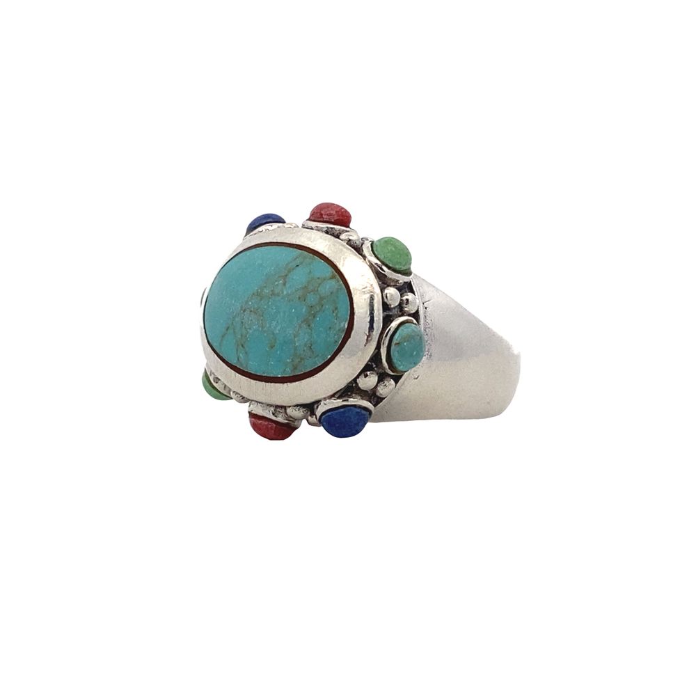 
                      
                        Anna Multicolor 925 Sterling Silver Promise Ring | SilverWorks
                      
                    