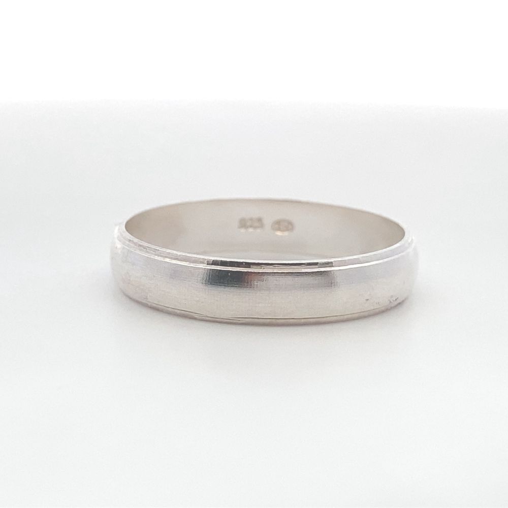 
                      
                        Zane 925 Sterling Silver Wedding Band Ring | SilverWorks
                      
                    