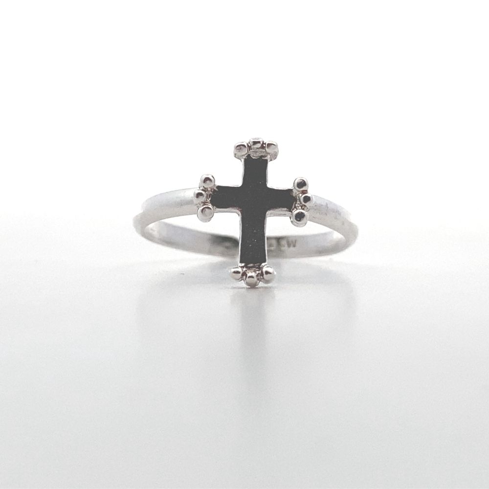 
                      
                        Alex Cross 925 Sterling Silver Ring | SilverWorks
                      
                    