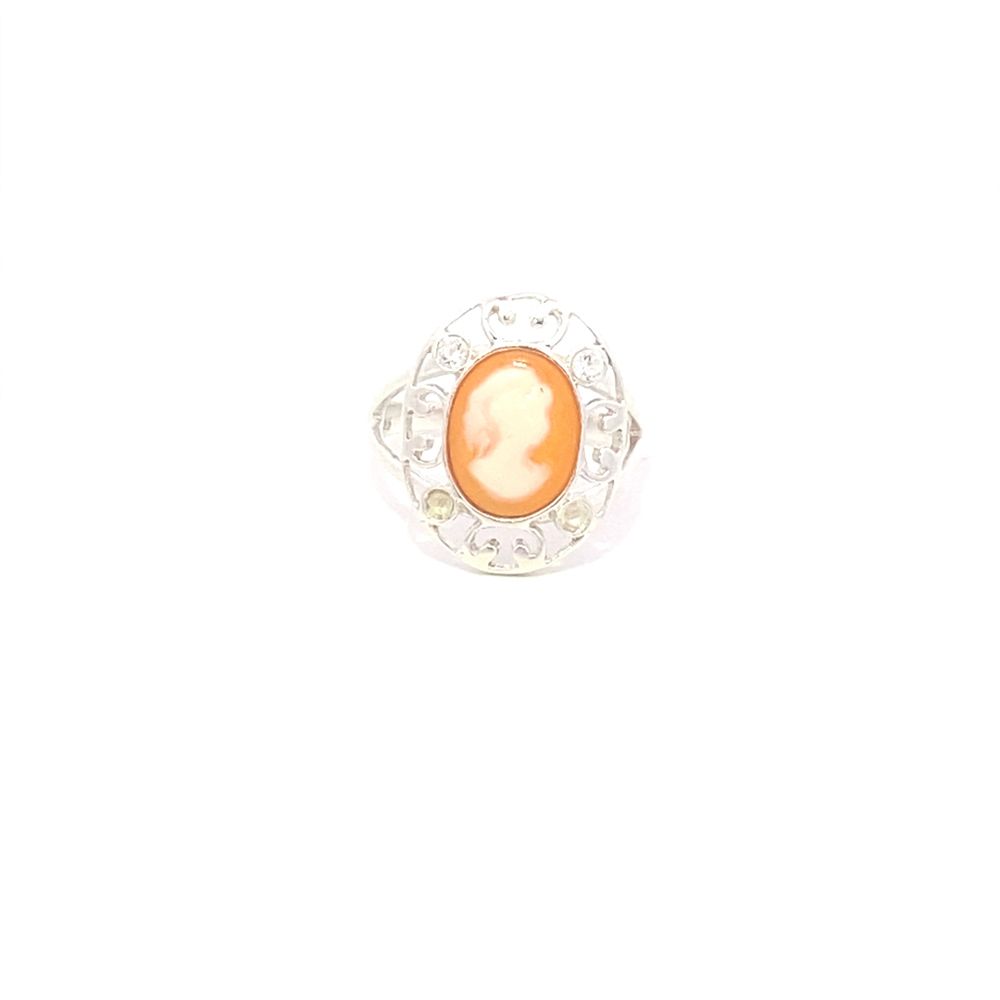 Victoria Carnelian 925 Sterling Silver Ring | SilverWorks