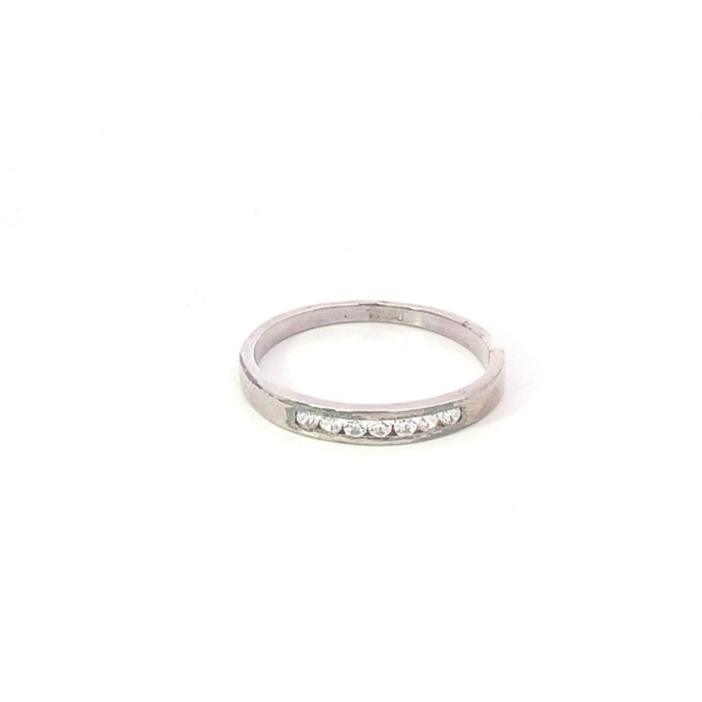 Sienna 925 Sterling Silver Eternity Band Ring | SilverWorks