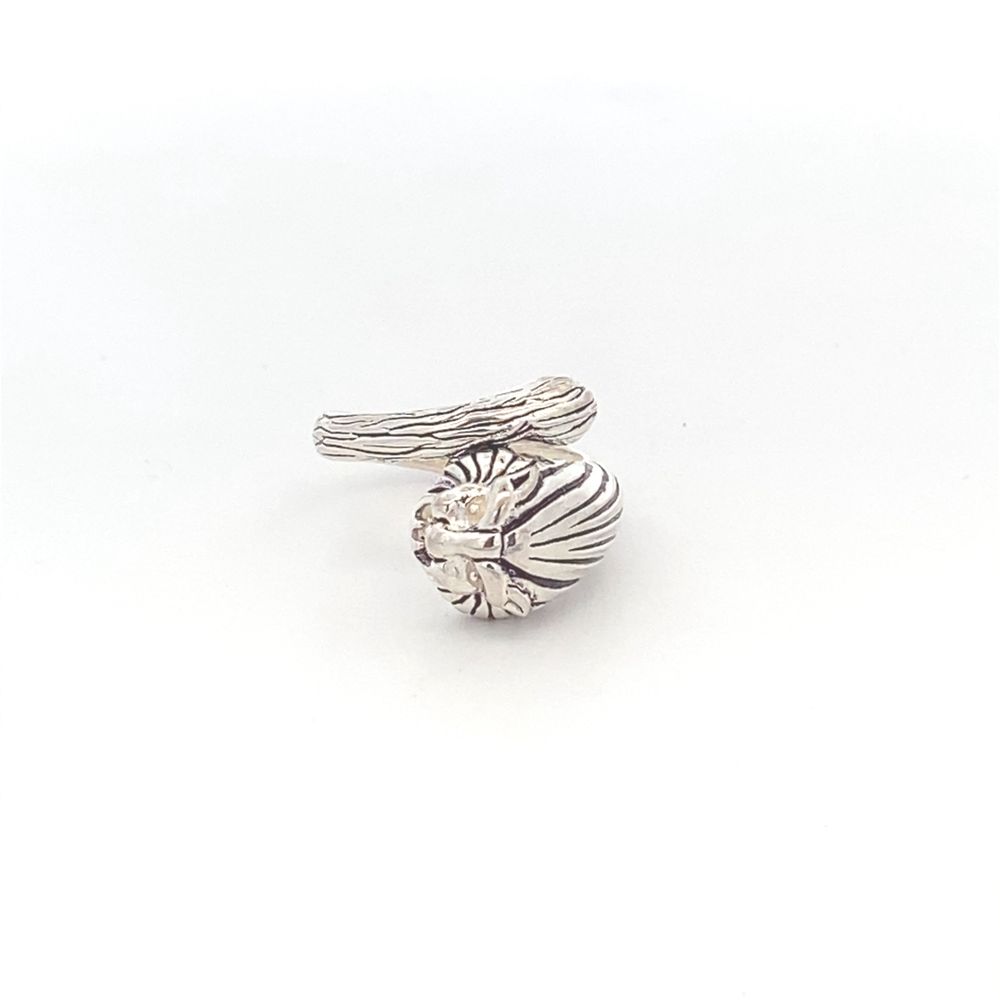 Lion Design Ring Oxidized R59686