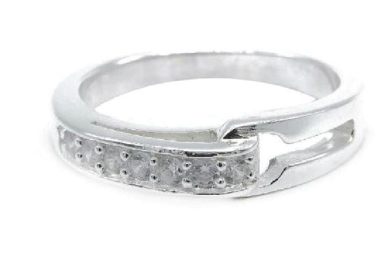 Erlin 925 Sterling Silver Wedding Ring | SilverWorks