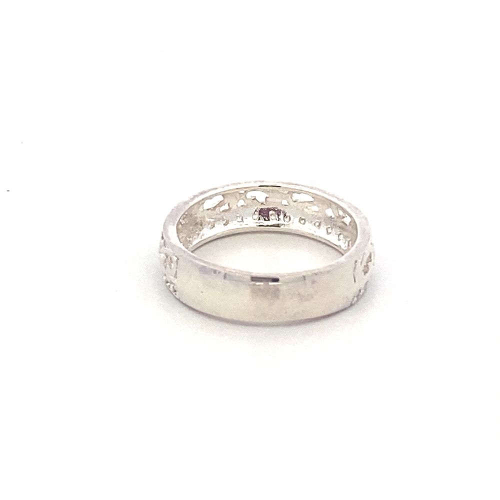 
                      
                        R61454 HLF FLGREE/CZ DSGN RING 4.5G
                      
                    