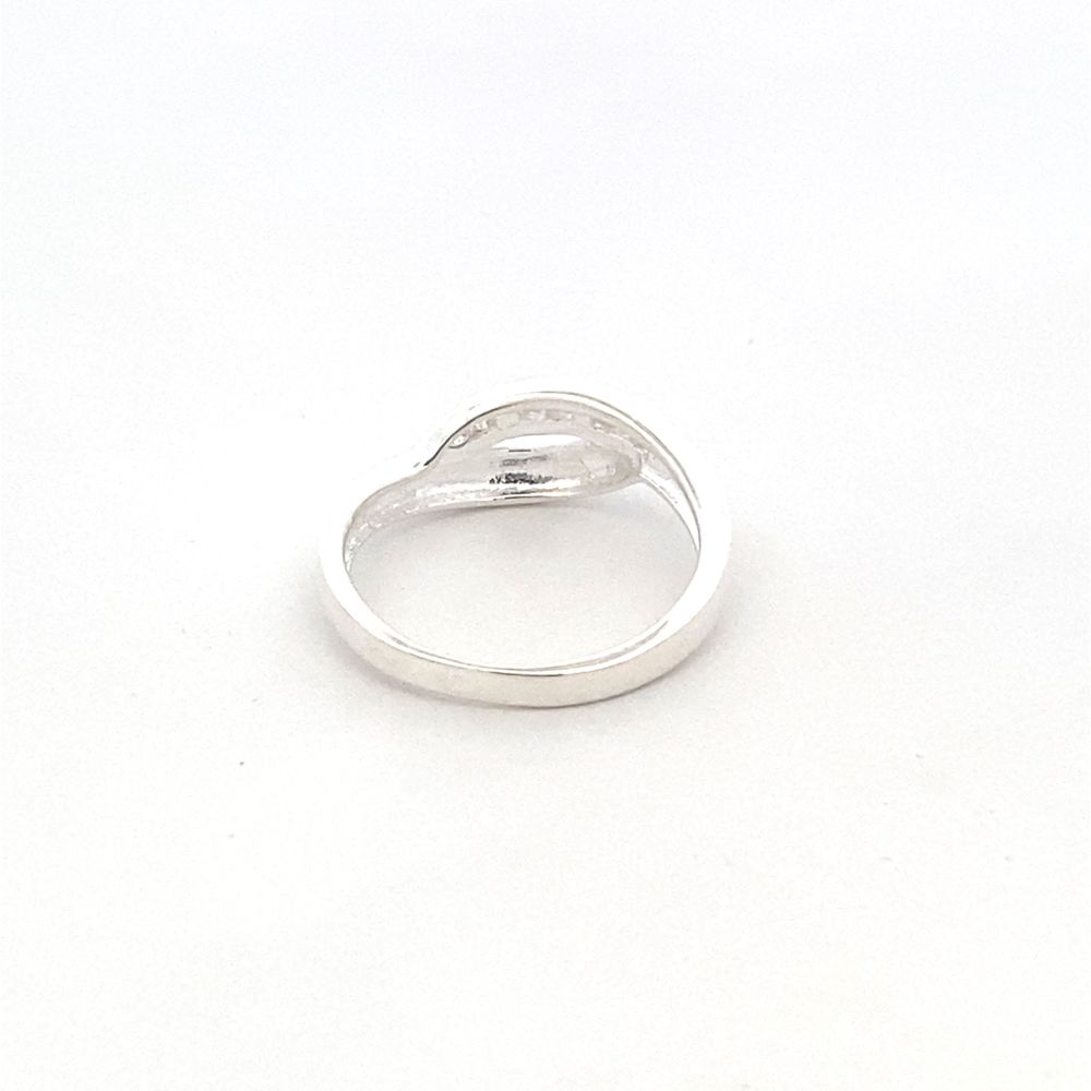 
                      
                        Susan Curved 925 Sterling Silver Promise Ring | SilverWorks
                      
                    