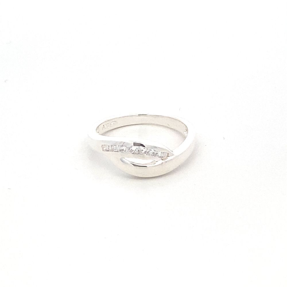 R61475 CZ EYE DSGN RING 2.2G