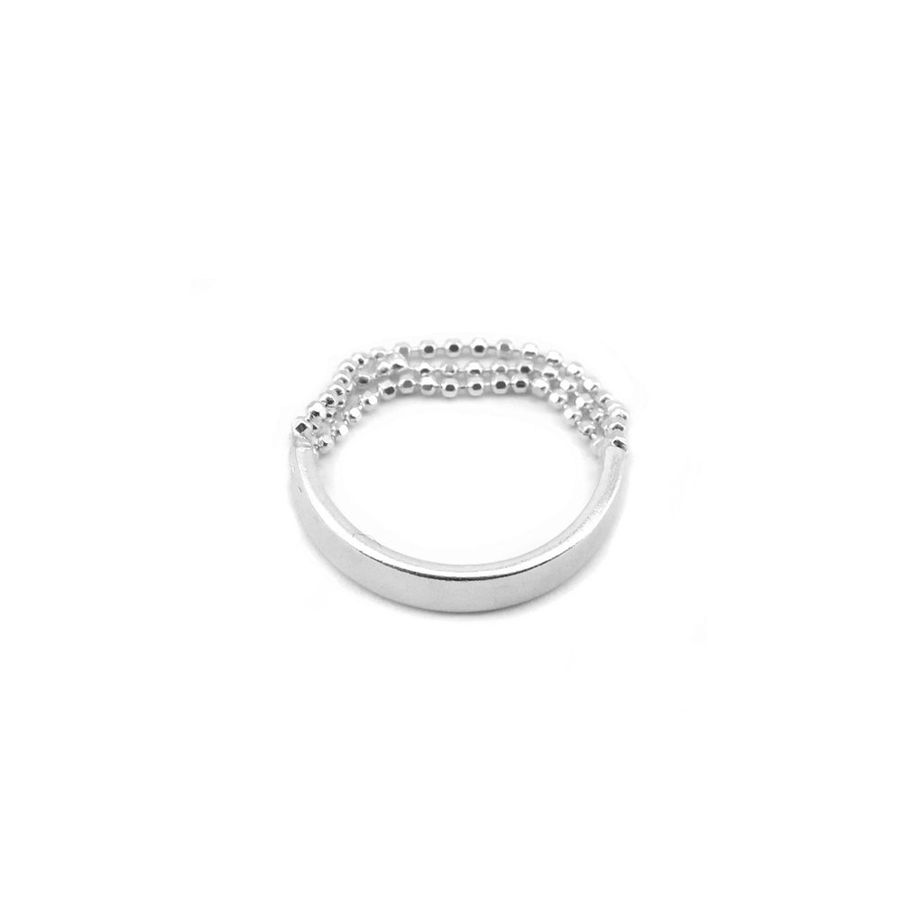 Adjustable Ring with Dancing Beads 925 Sterling Silver Philippines | Silverworks