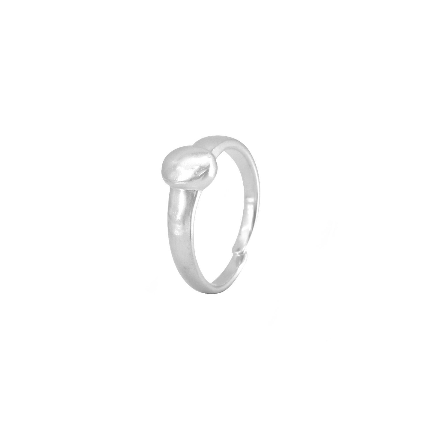 Kids with Round Tag in Middle 925 Sterling Silver Ring Philippines | Silverworks