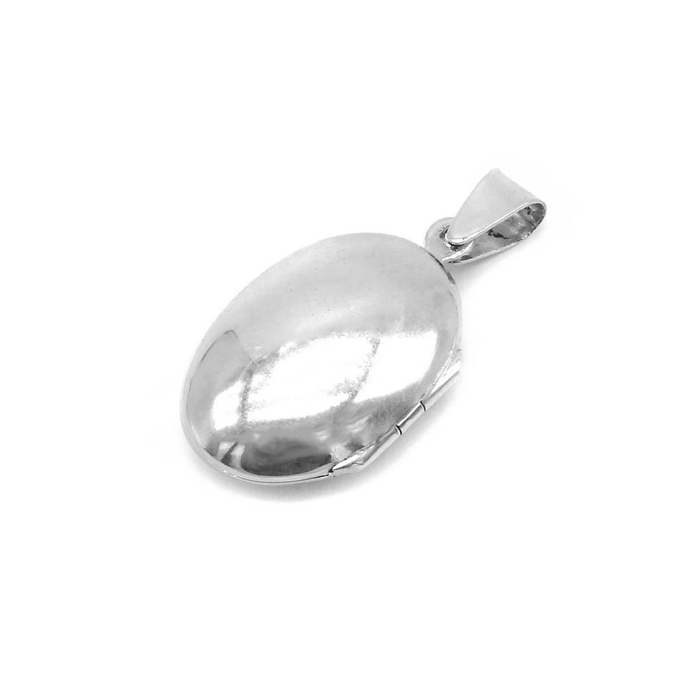 Ada Oval Locket 925 Sterling Silver Pendant | SilverWorks