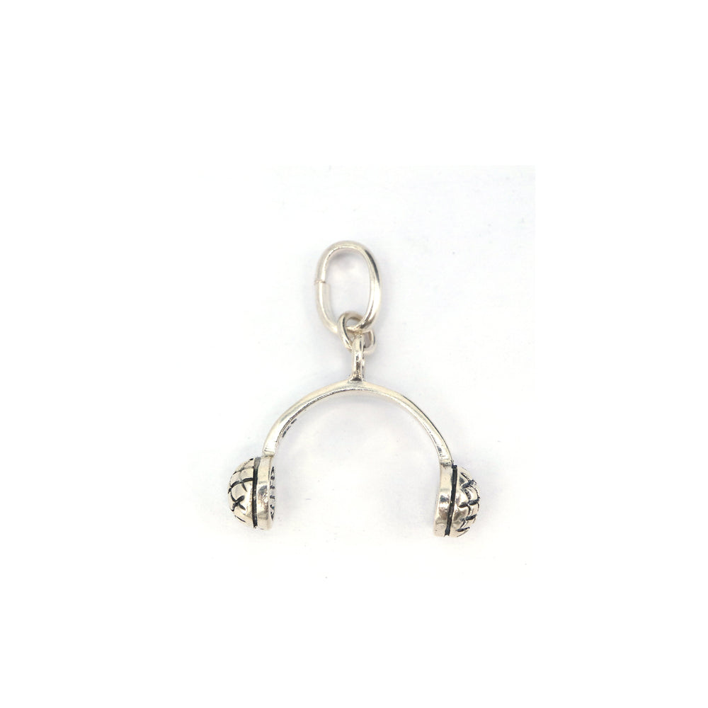 Headphone 925 Sterling Silver Pendant Philippines | Silverworks