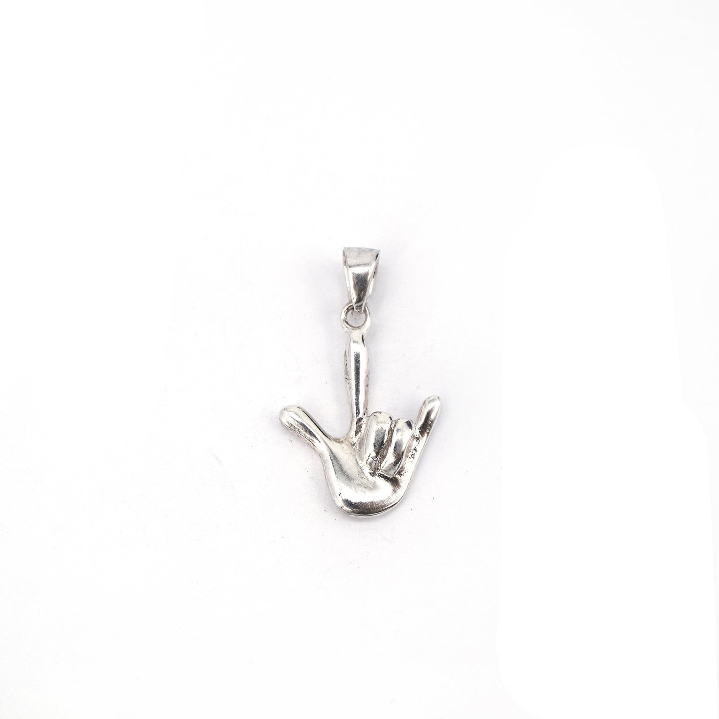 Polished Hand 925 Sterling Silver Pendant Philippines | Silverworks