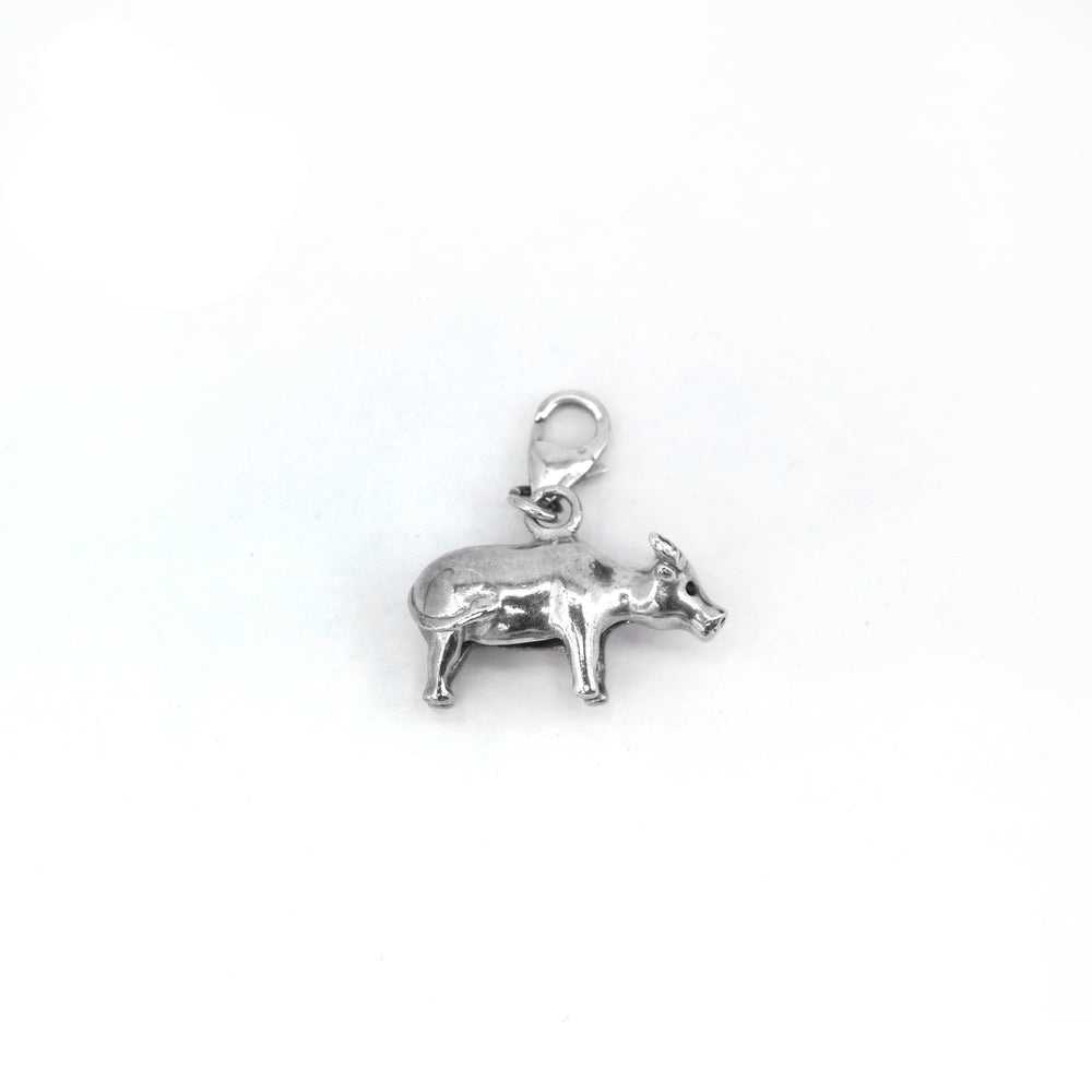 Carabao Design 925 Sterling Silver Pendant Necklace Philippines | Silverworks