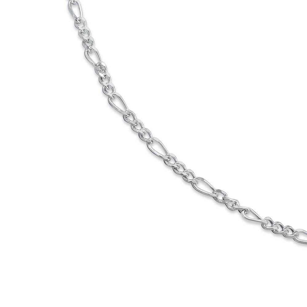 Dafne Figaro 925 Sterling Silver Chain Necklace | SilverWorks