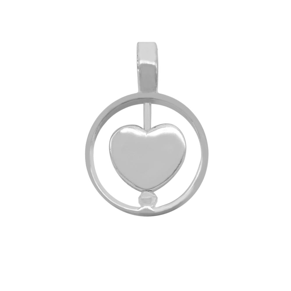 Hayley Heart 925 Sterling Silver Pendant | SilverWorks