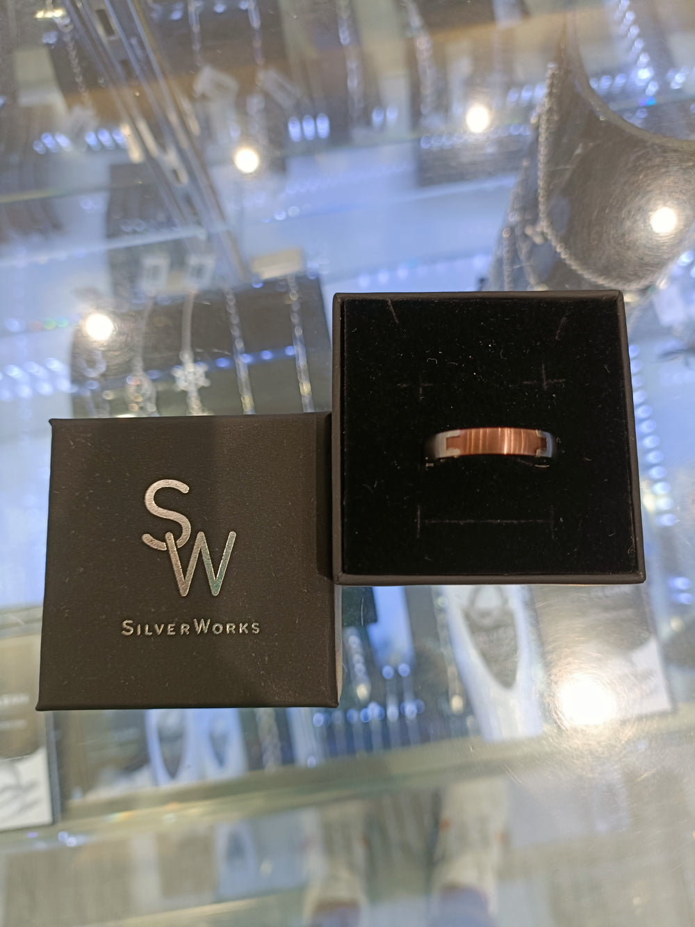 Frank Titanium Wedding Band Ring | SilverWorks