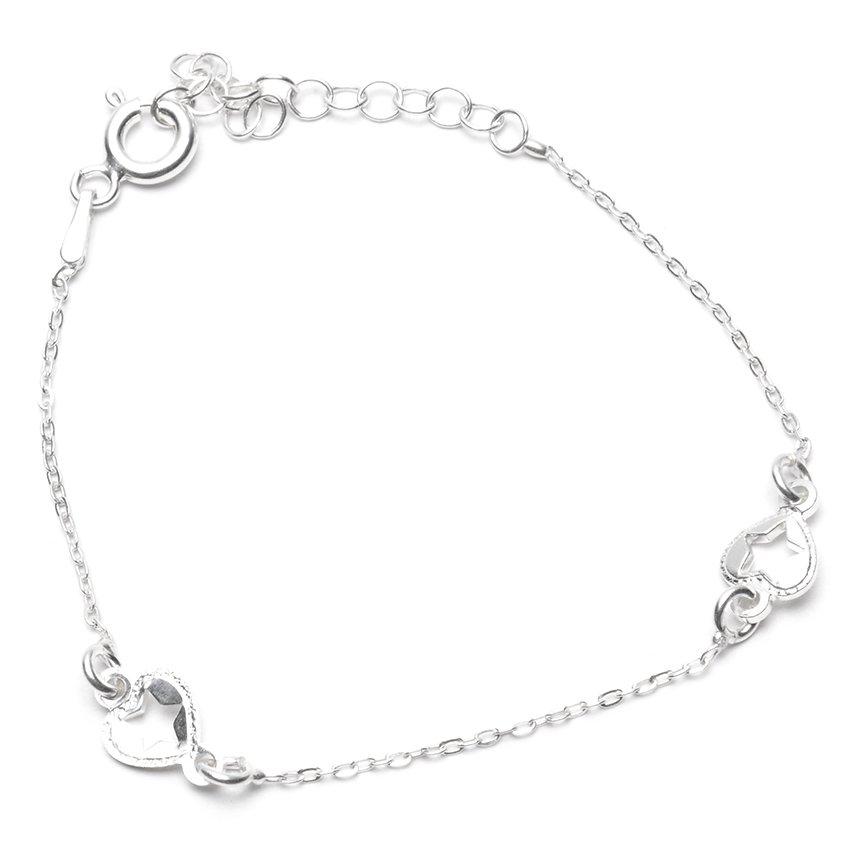 Star in Heart Baby 925 Sterling Silver Bracelet Philippines | Silverworks