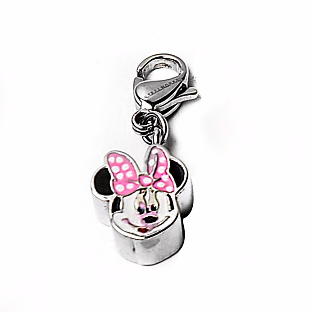 Minnie Mouse Stainless Steel Charm | SilverWorks