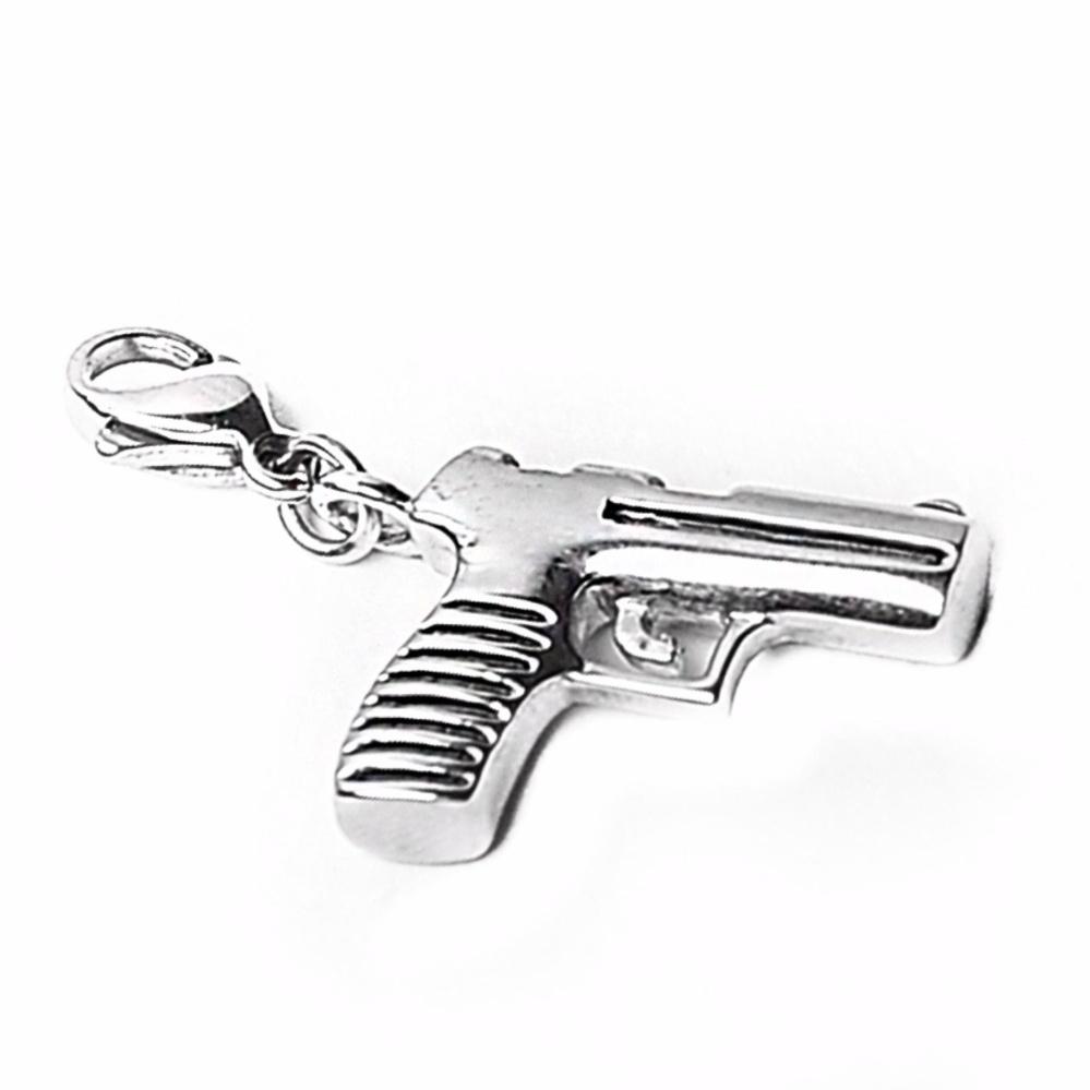 Gun Stainless Steel Hypoallergenic Charm Philippines | Silverworks