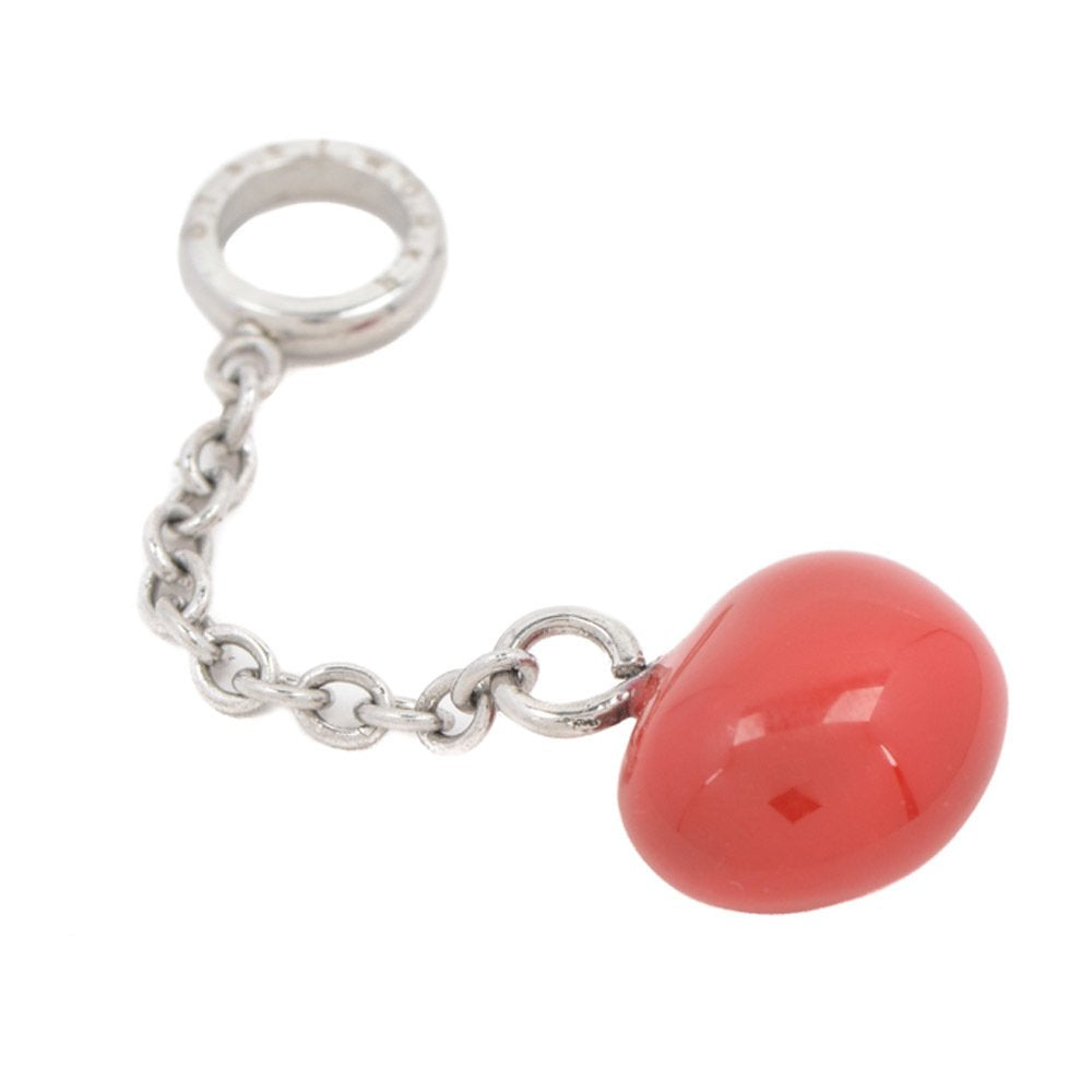 Red Puff Heart Stainless Steel Hypoallergenic Charm Philippines | Silverworks