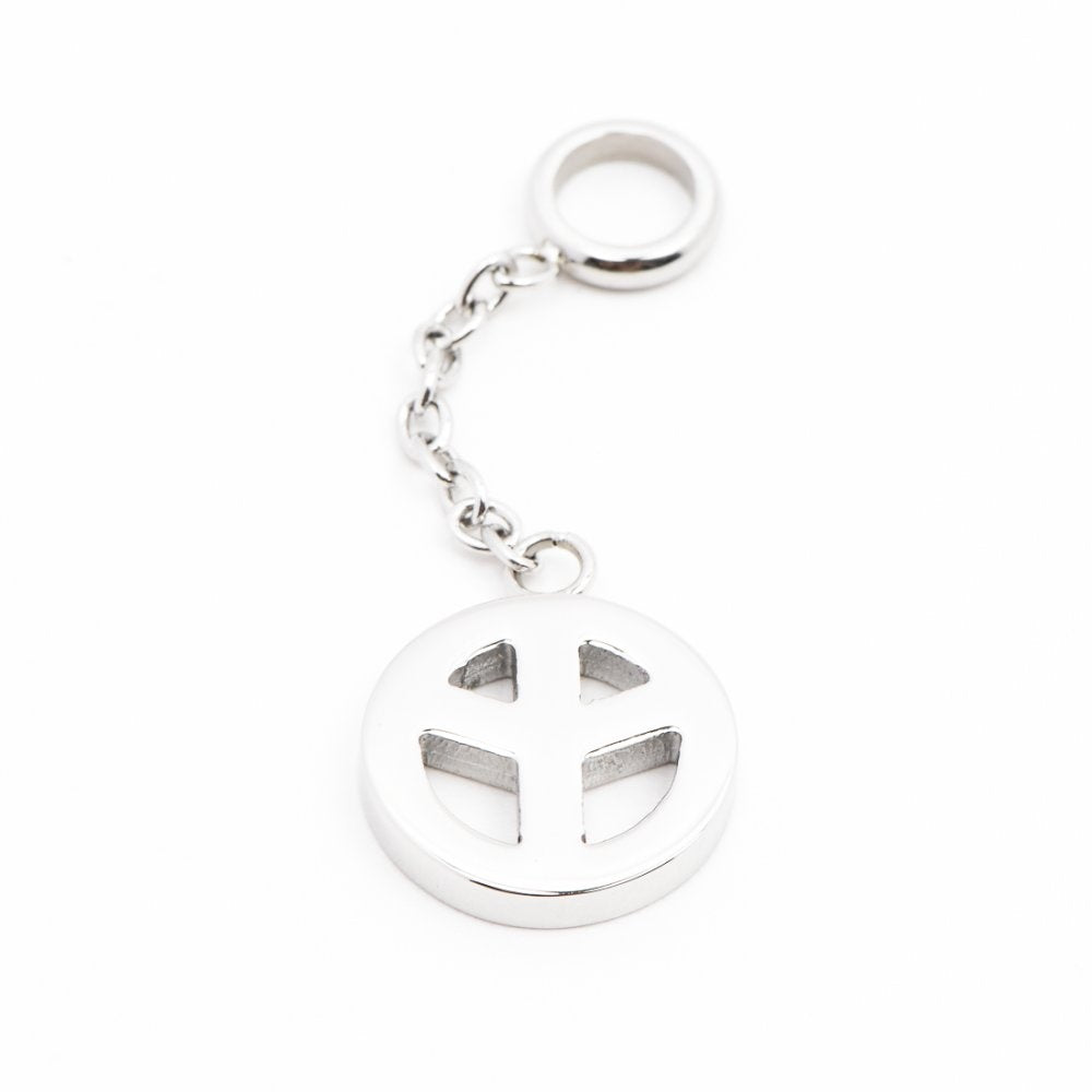 Peace Sign Stainless Steel Hypoallergenic Charm Philippines | Silverworks