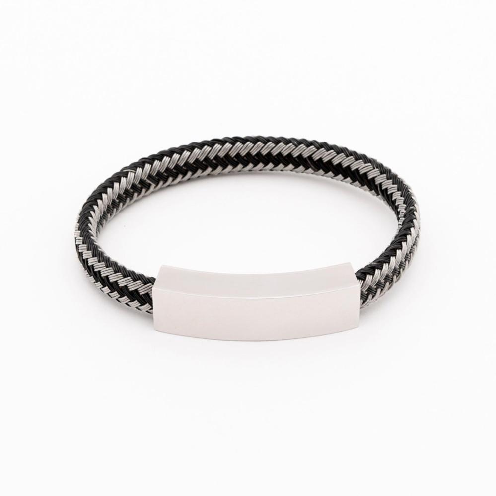 ID Bracelet with ID Bar Stainless Steel Hypoallergenic Bracelet Philippines | Silverworks