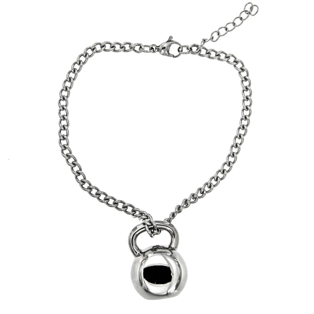 Polished Kettlebell Stainless Steel Hypoallergenic Bracelet Philippines | Silverworks