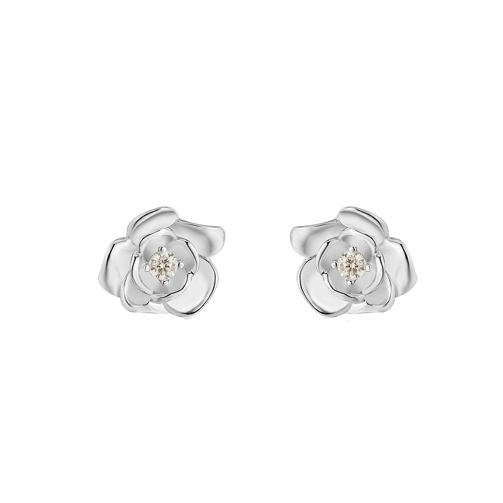 Disney® Princess Belle Rose Stud Earrings