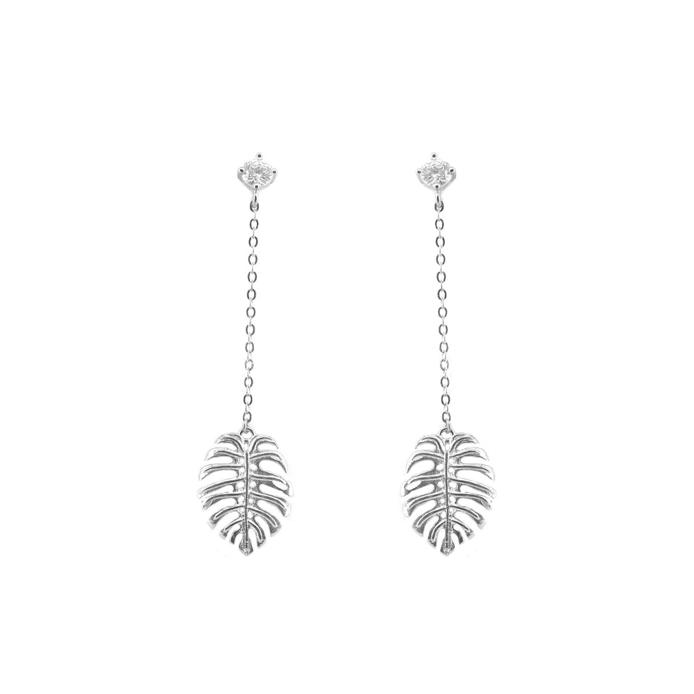 
                      
                        Plantita & Plantito Monstera 925 Sterling Silver Drop Earring Philippines | Silverworks
                      
                    