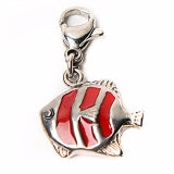 Red Fish Stainless Steel Hypoallergenic Charm Philippines | Silverworks