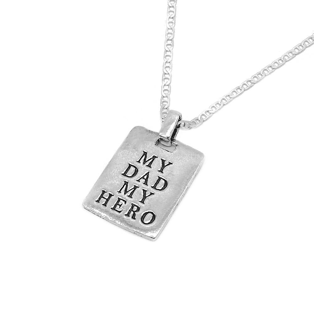 
                      
                        My Dad, My Hero 925 Sterling Silver Necklace Philippines | Silverworks
                      
                    